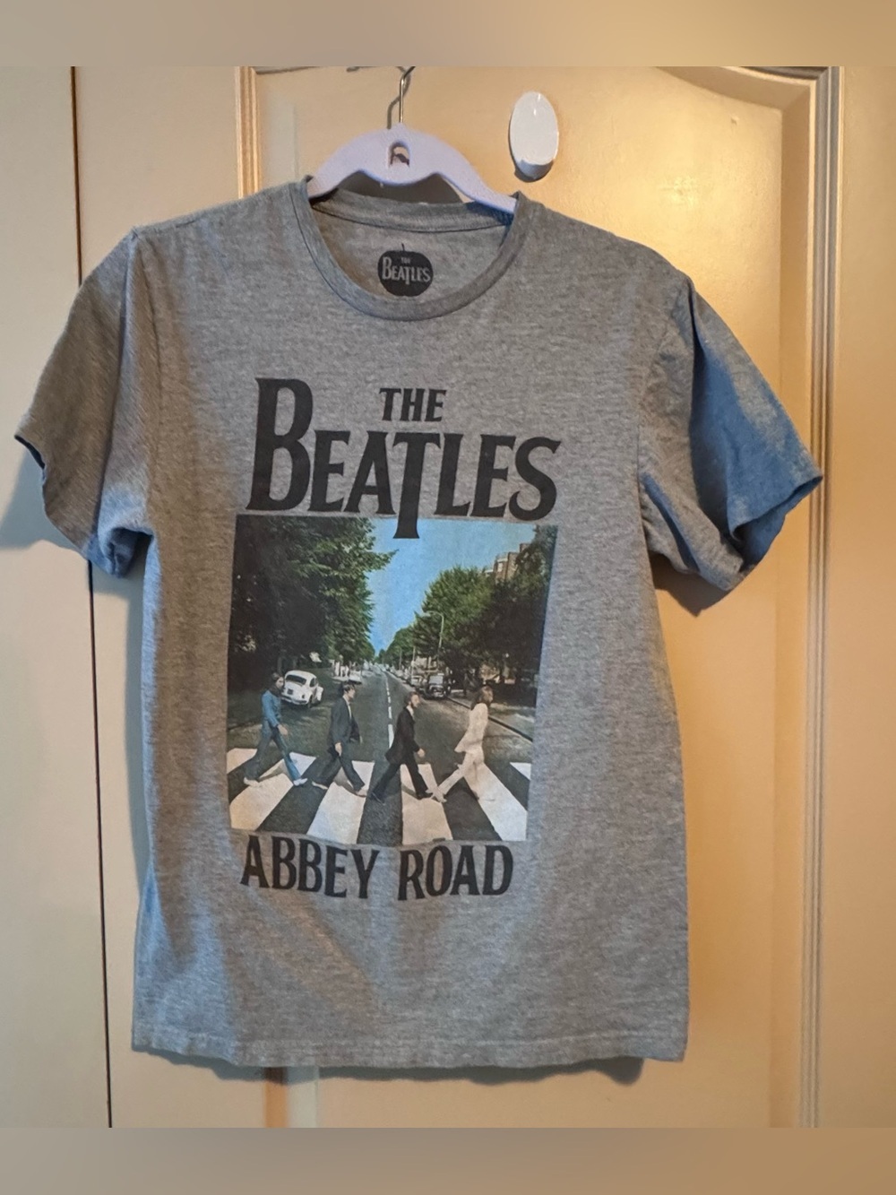 The Beatles Gray Abbey Road Photo Tee